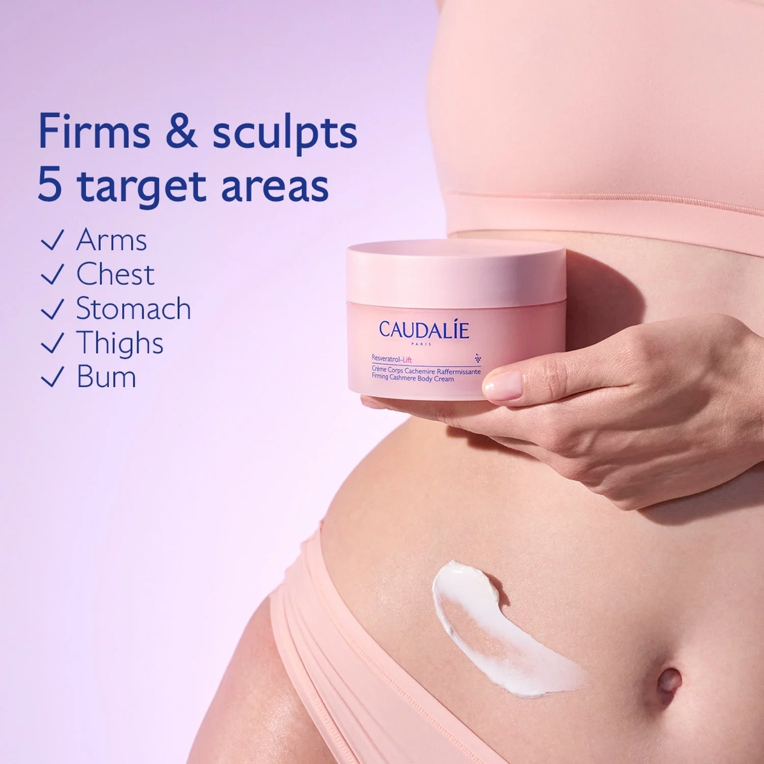 Caudalíe Resveratrol-Lift Firming Cashmere Body Cream 200 ml