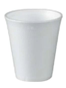 Isoporbeger 23cl hvit             25stk