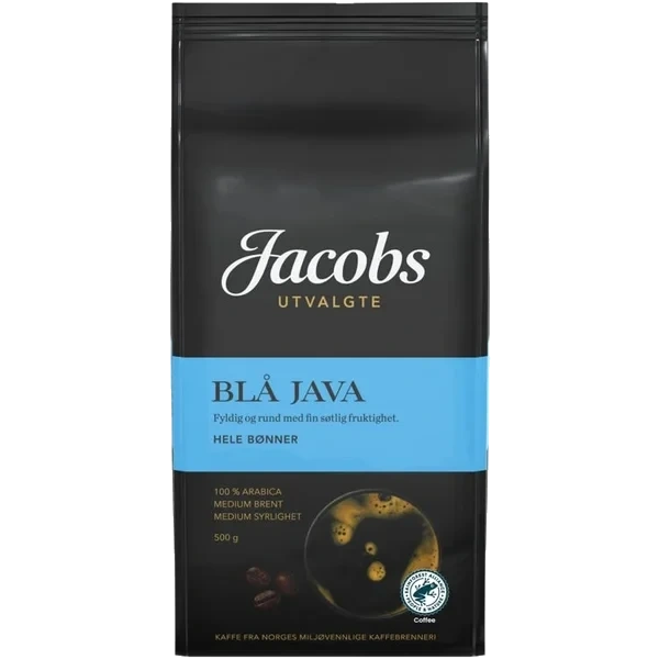 Jacobs Blå Java Hele Bønner 500g
