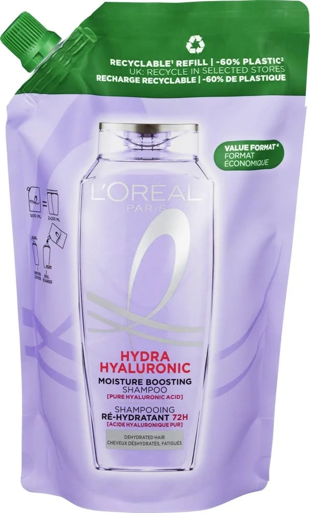 L'Oréal Elvital Hyaluron plump shampoo refill