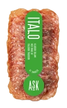 Ask gård Salami Italo Mild skivet