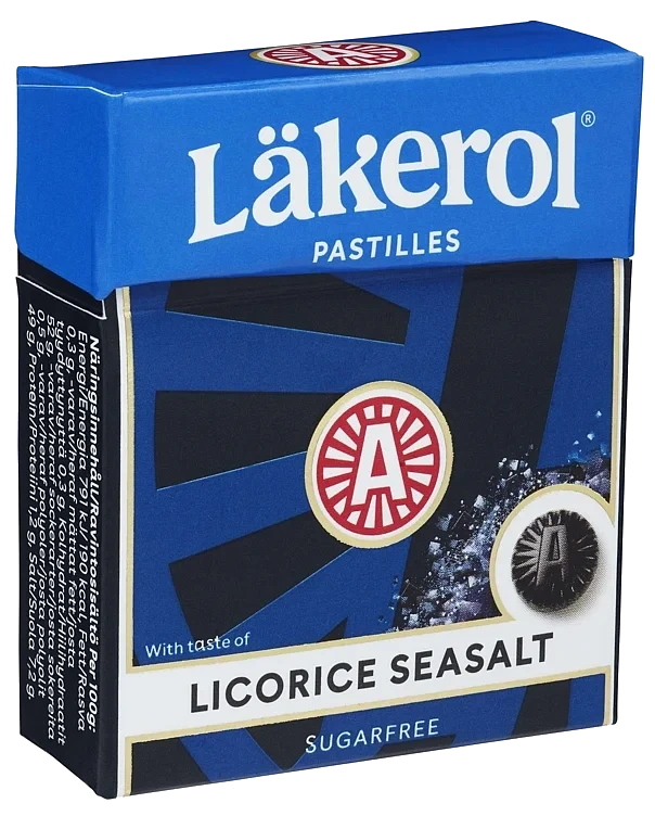 Läkerol seasalt 4-pack  t 100g