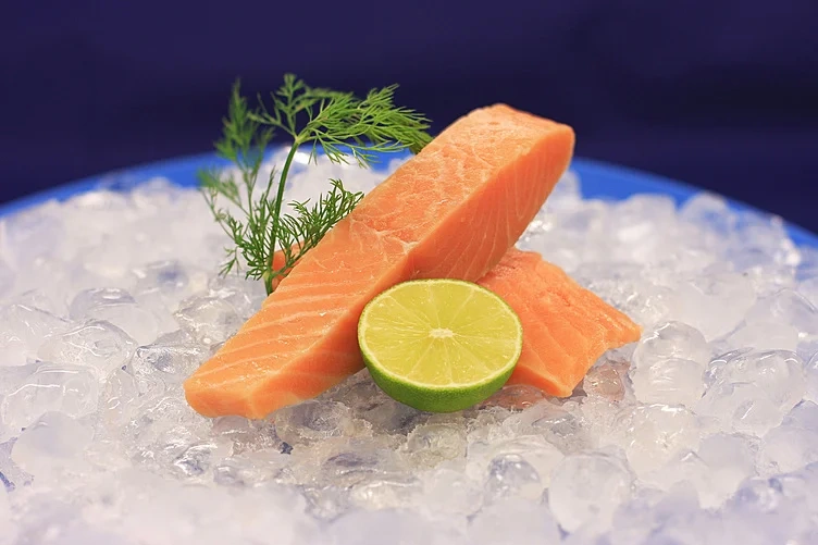 Laksefilet u/Skinn Ca.125g 5kg Feldts Asc