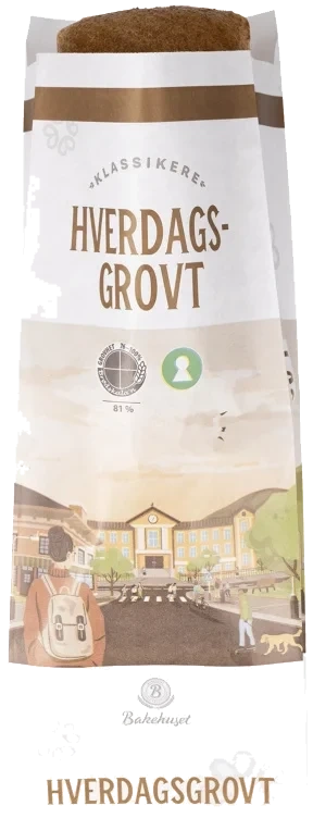 Hverdagsgrovt 750g Bakehuset
