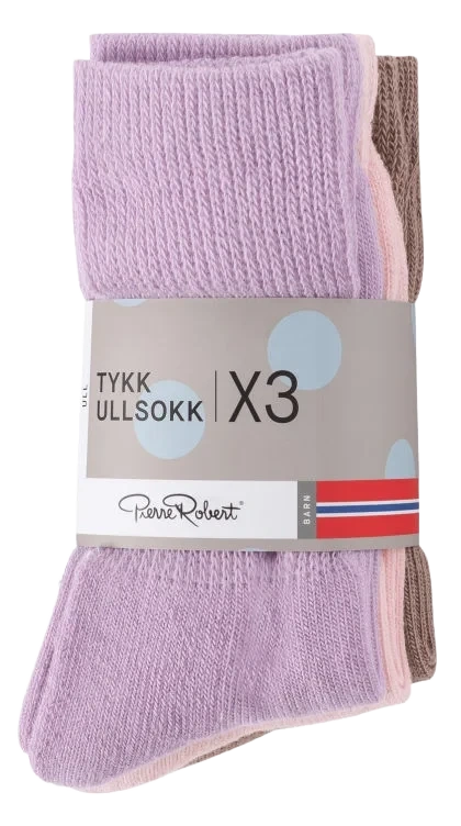 Ullsokk Tykk Rose Beige 29-32 Pierre Robert
