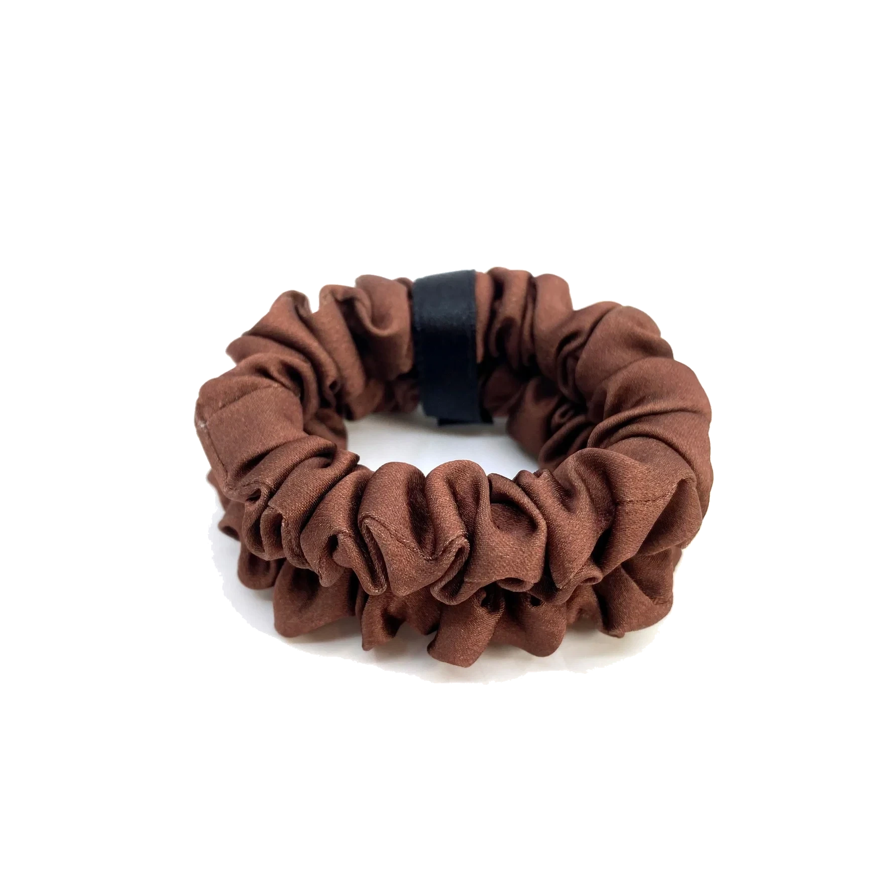 PIPOL'S BAZAAR Delize De Luxe Scrunchie 2-pack Brown 2 pcs