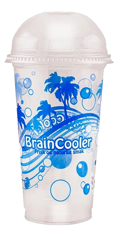 Braincooler slush beger m/lokk 0,5l  600stk
