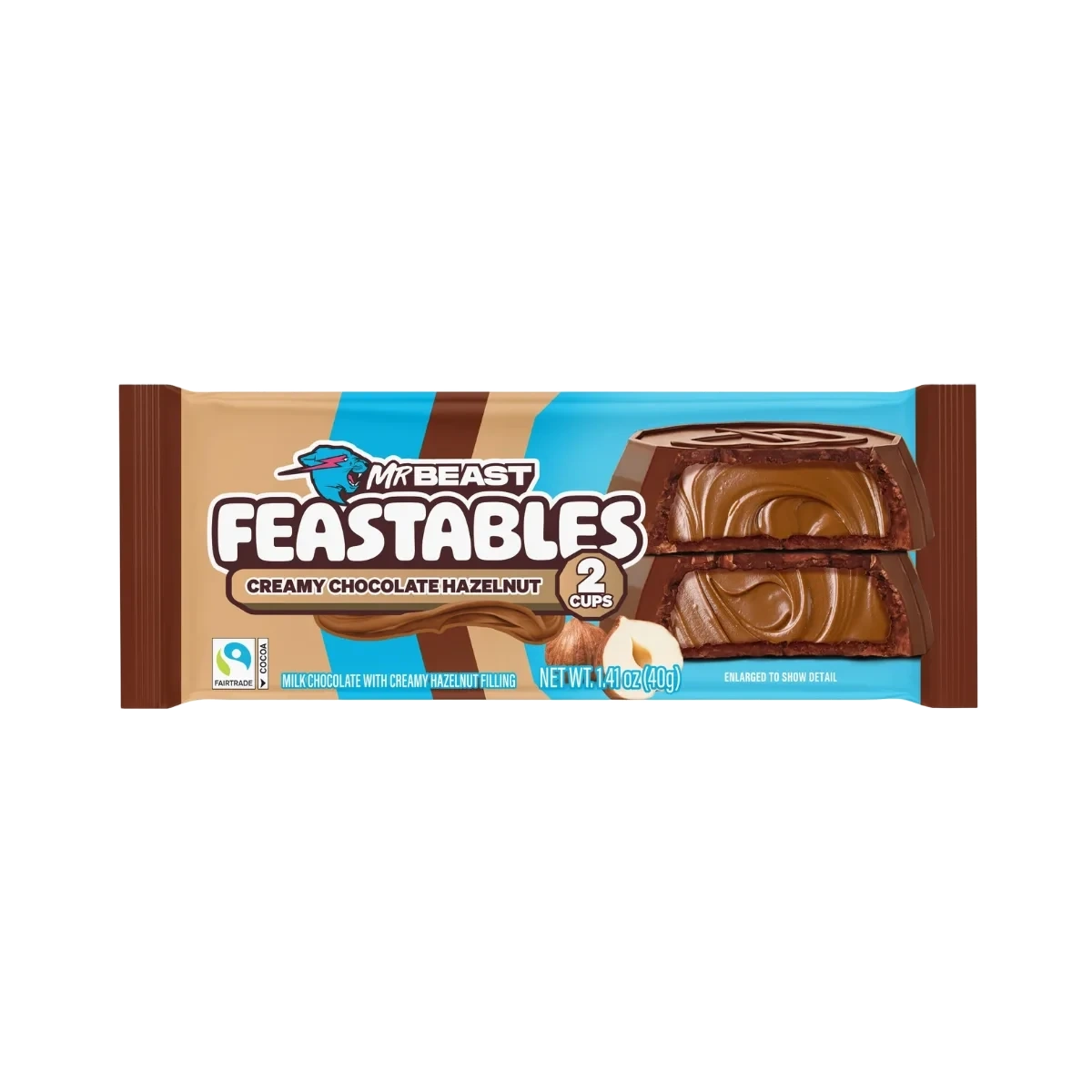 Mr Beast Feastables Hazelnut Cup 40 g