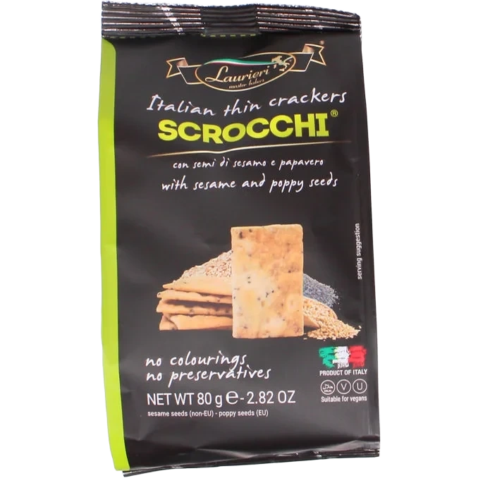 Italienska Kex Sesam & Vallmo