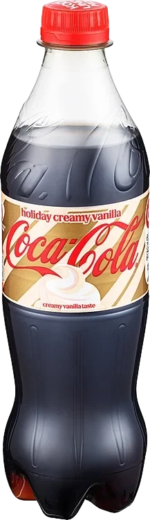 Coca-cola holiday creamy vanilla flaske  24x0,5l