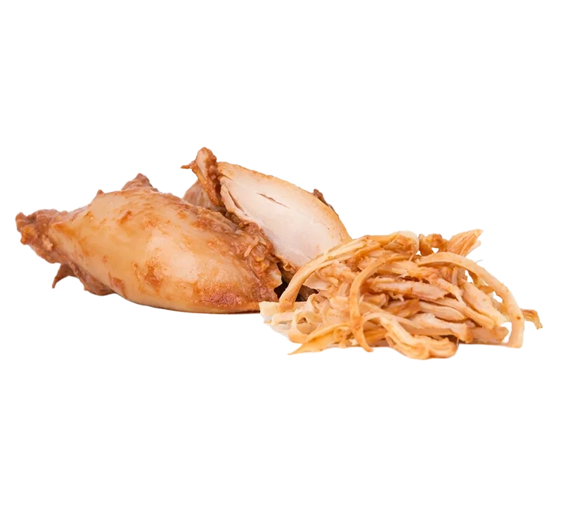 Pulled over night chicken