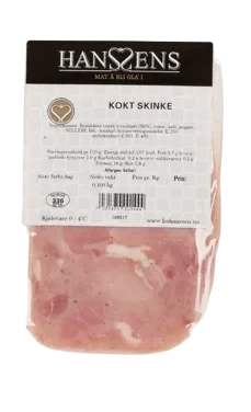 Kokt skinke       100g