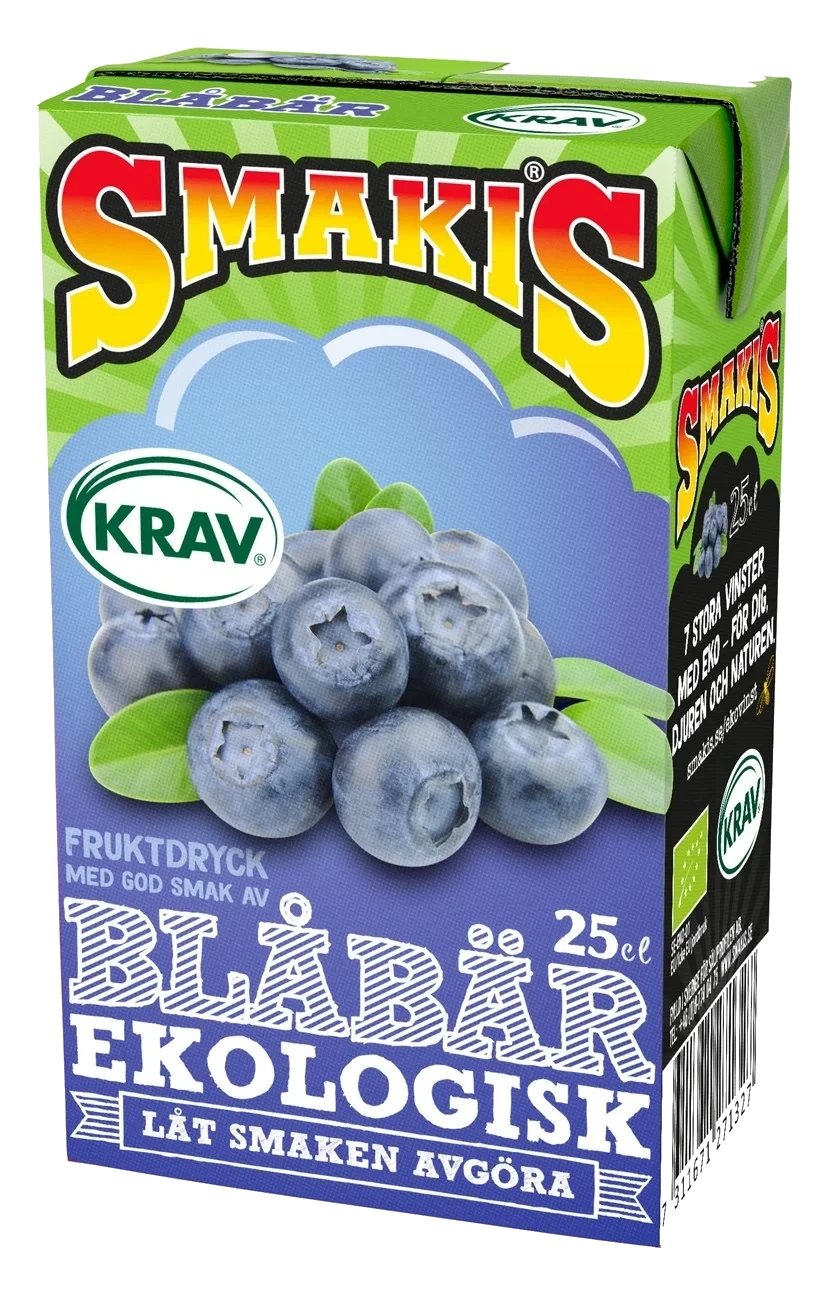 Blåbärsdryck KRAV