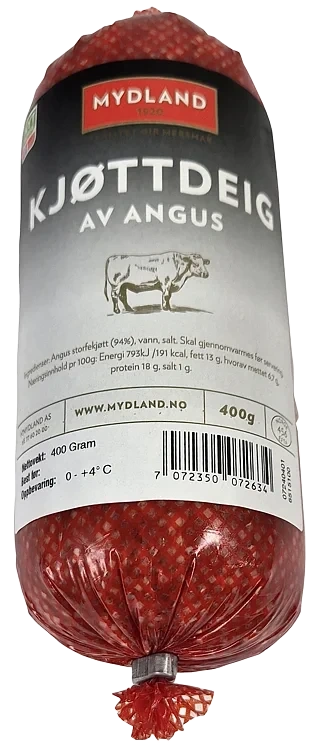 Kjøttdeig av Angus 400g Mydland