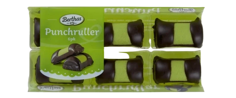 Punchruller 6stk 210g Berthas