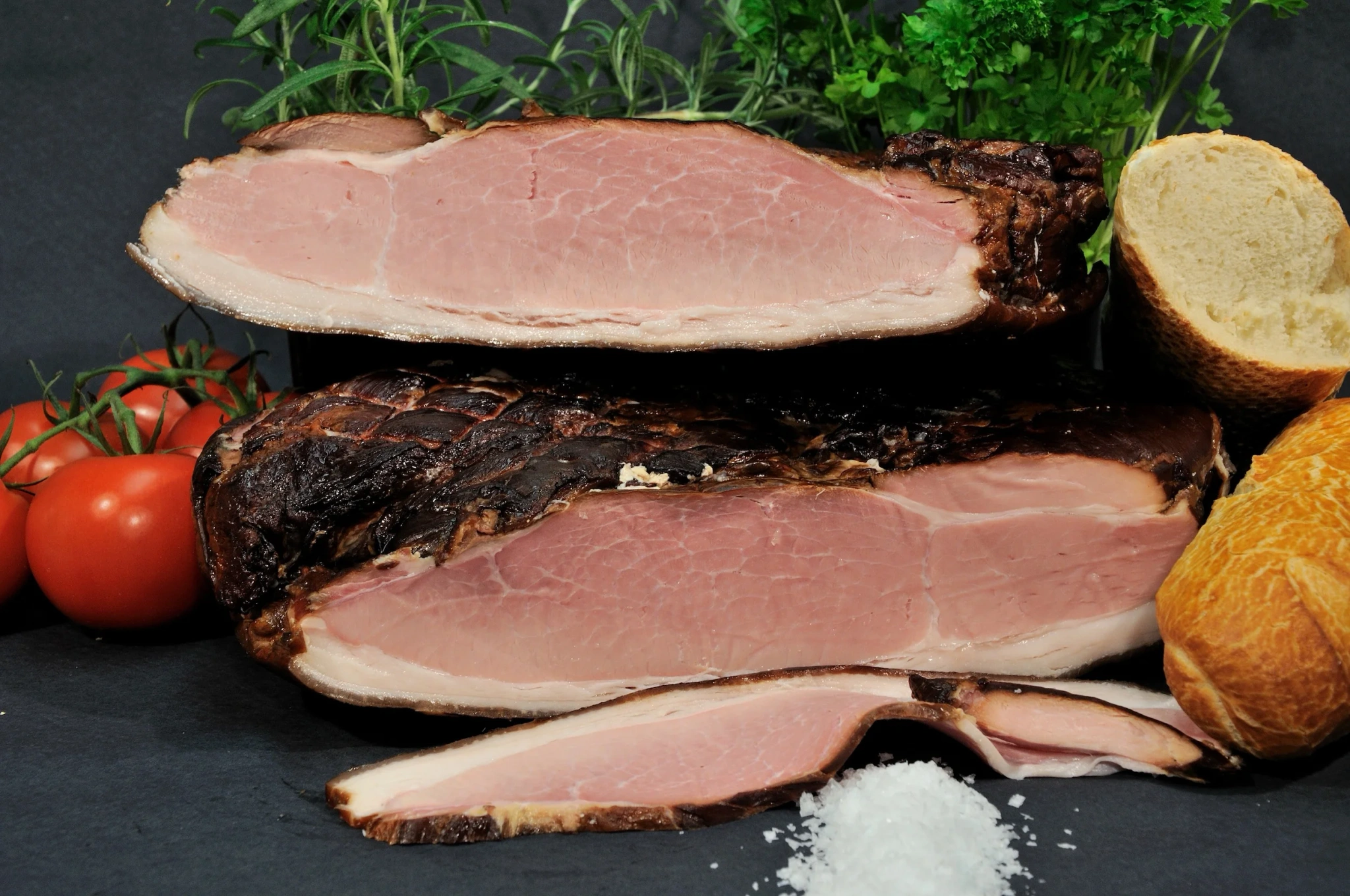 Flatrökt Loftahammarskinka hel