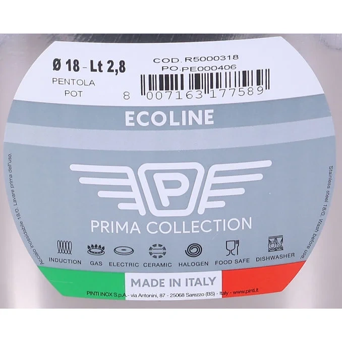 Kastrull Ecoline 2,8L 18cm