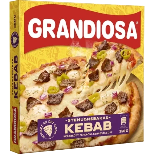 Kebab X-tra Allt Pizza Fryst