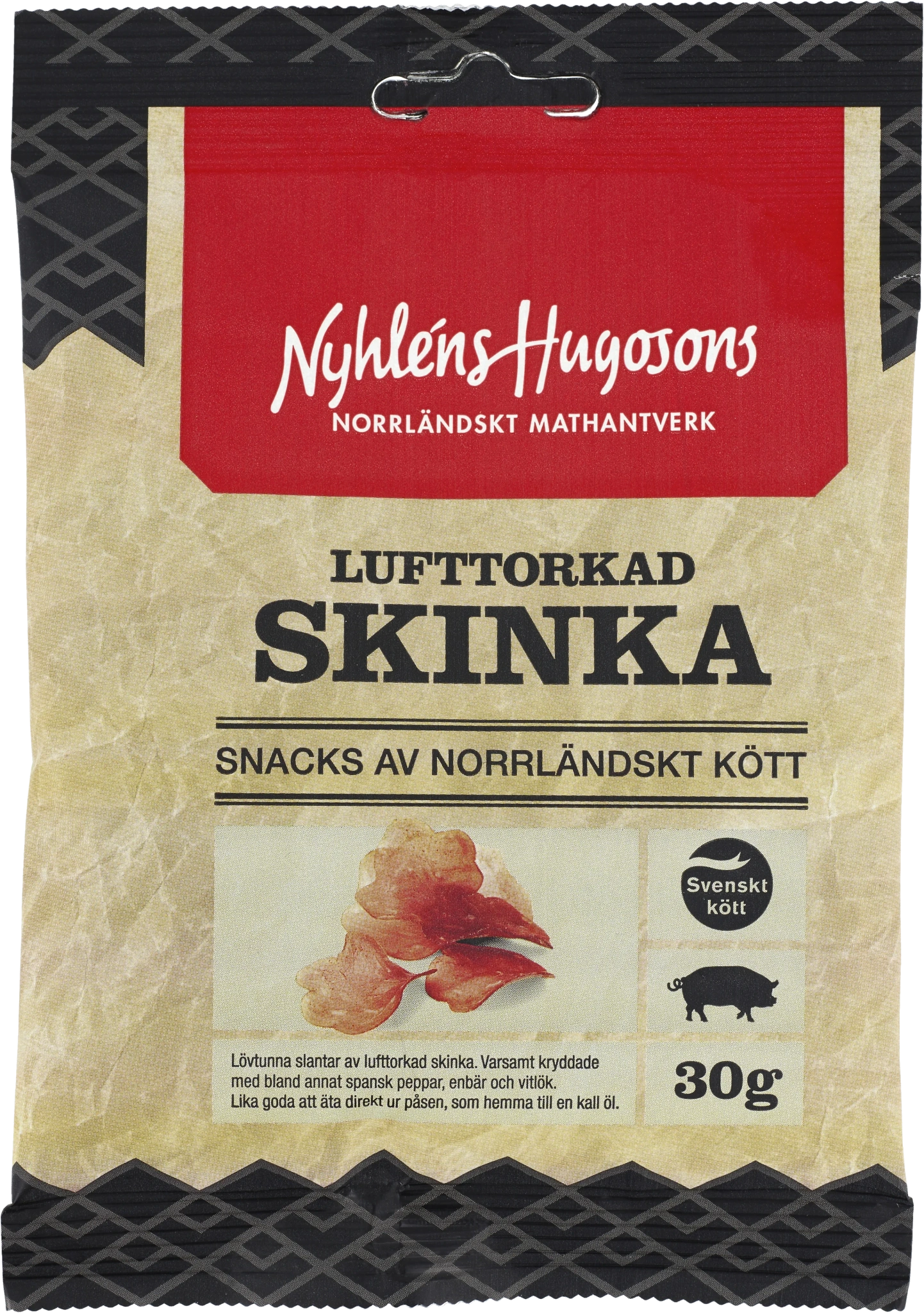 LUFTTORKAD SKINKA