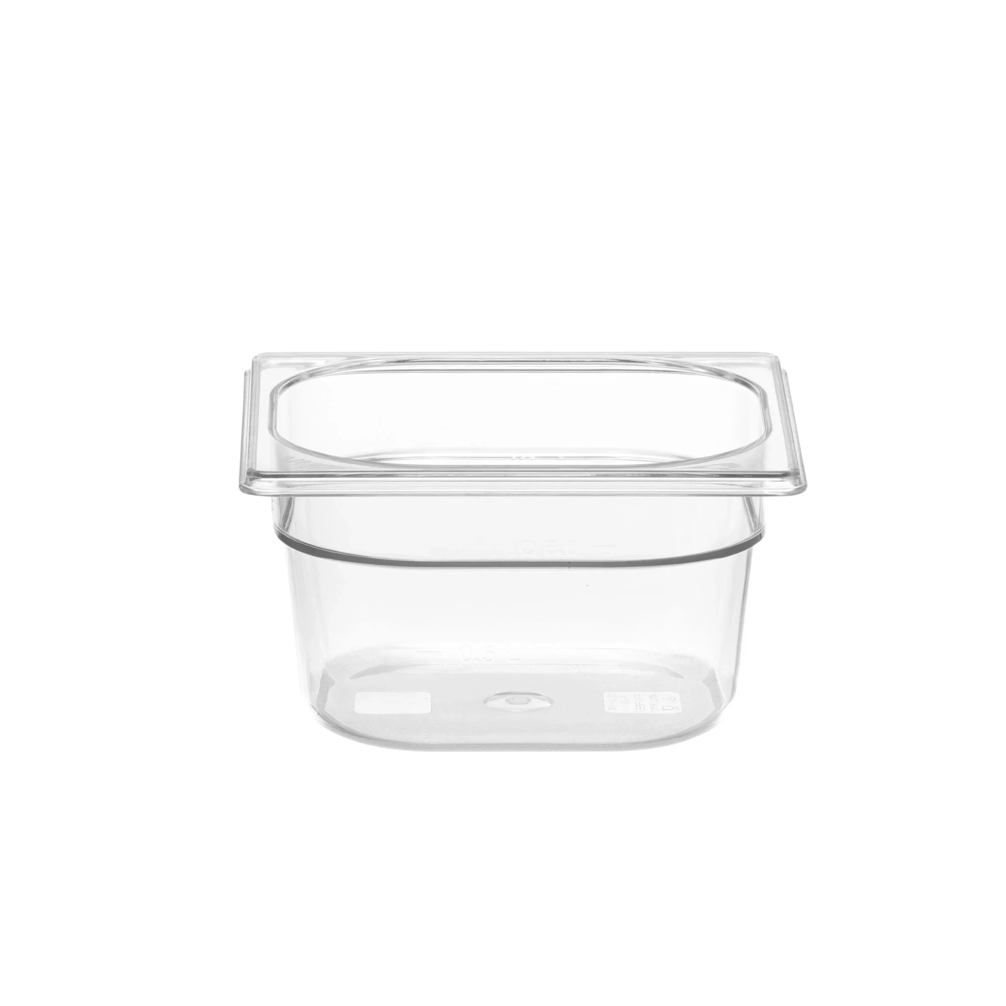 GN-behållare transparent