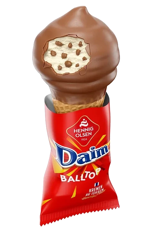 Daim Balltop 180ml Hennig-Olsen