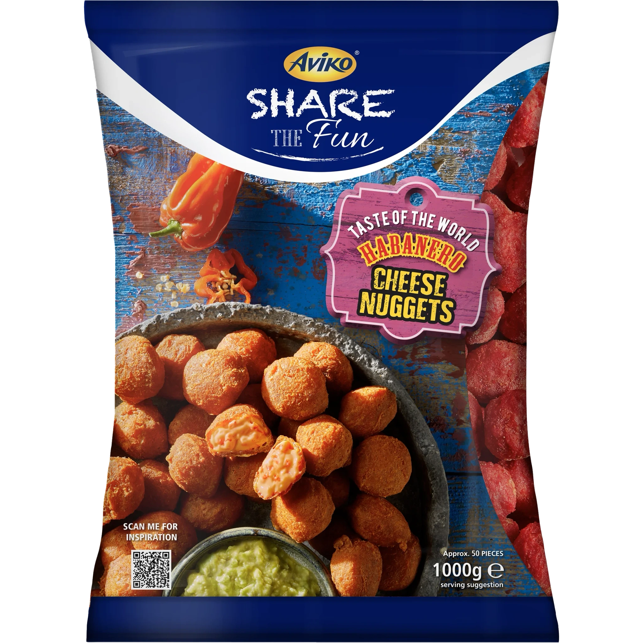 Habanero Cheese Nuggets