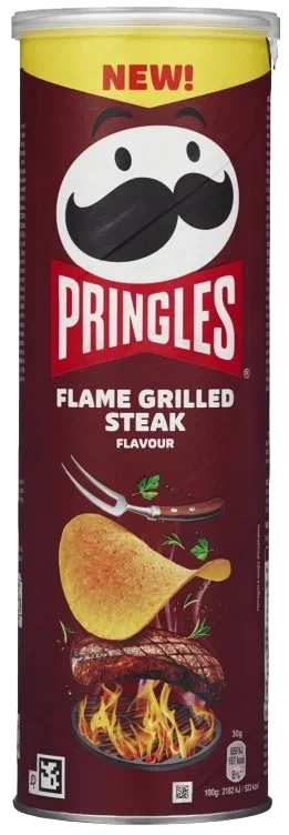 Pringles Flamegrilled Steak 165g