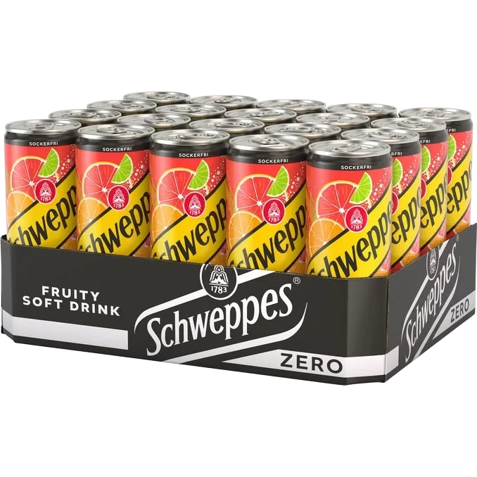 Läsk Citrusfrukt Zero 20-pack