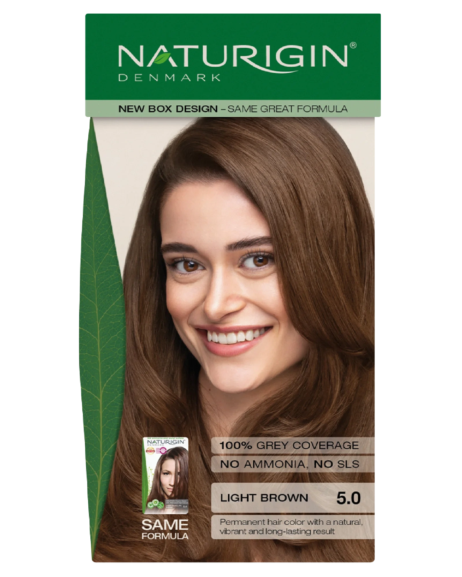 Naturigin hårfarge 5.0 Light Brown 115 ml