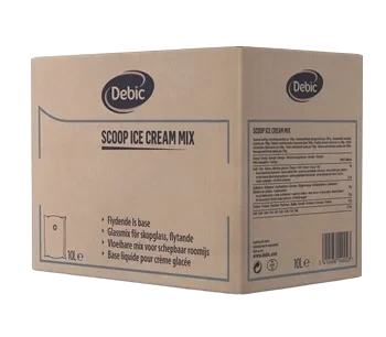 Glassbas Scoop Ice Cream  10L BIB