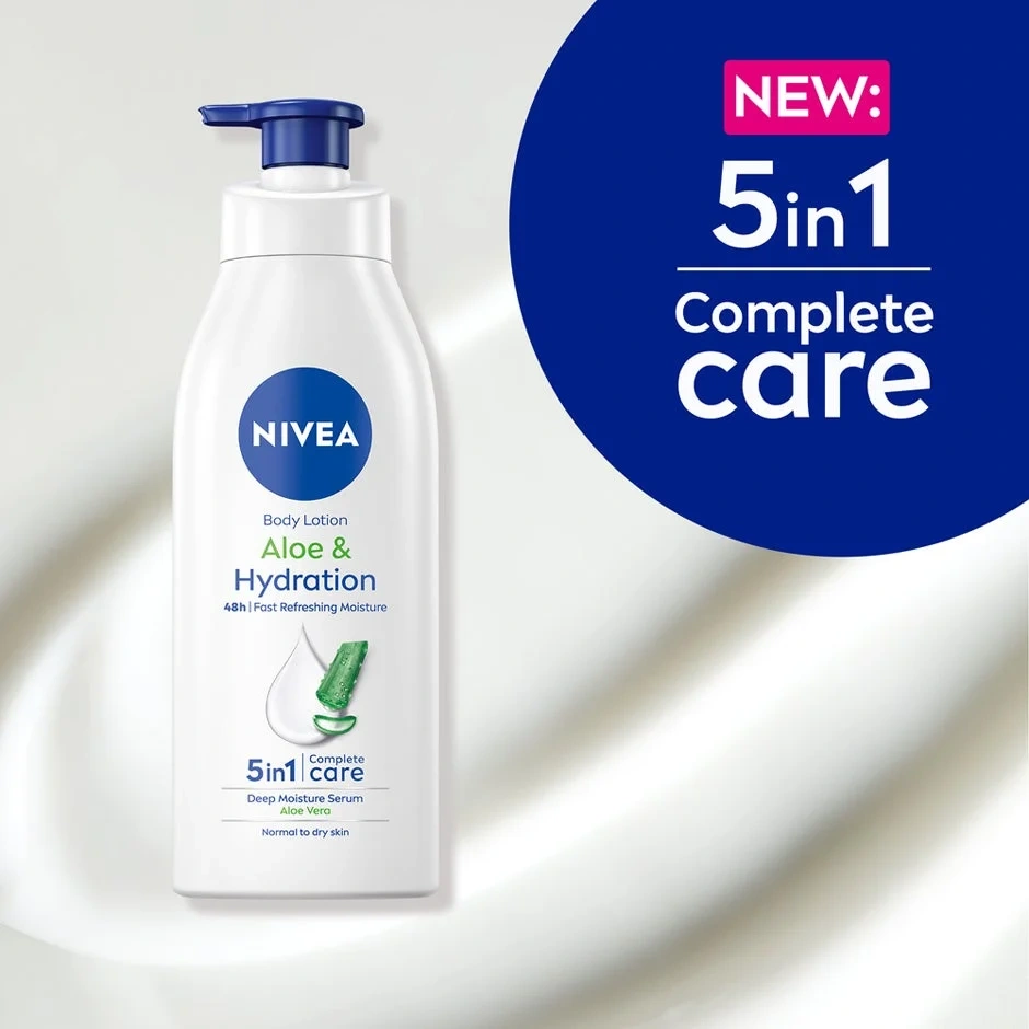 NIVEA Aloe & Hydration Pump Body Lotion