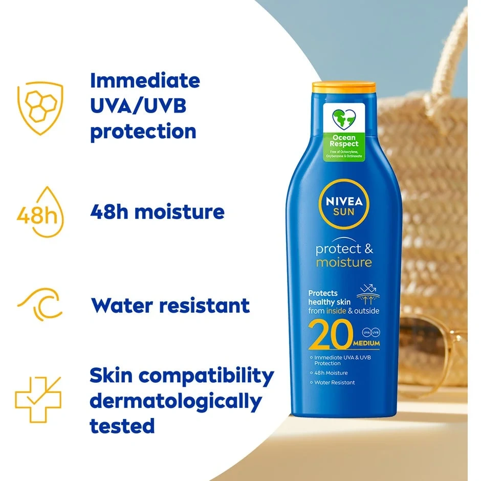 Solkräm Protect & Moisture Spf 20