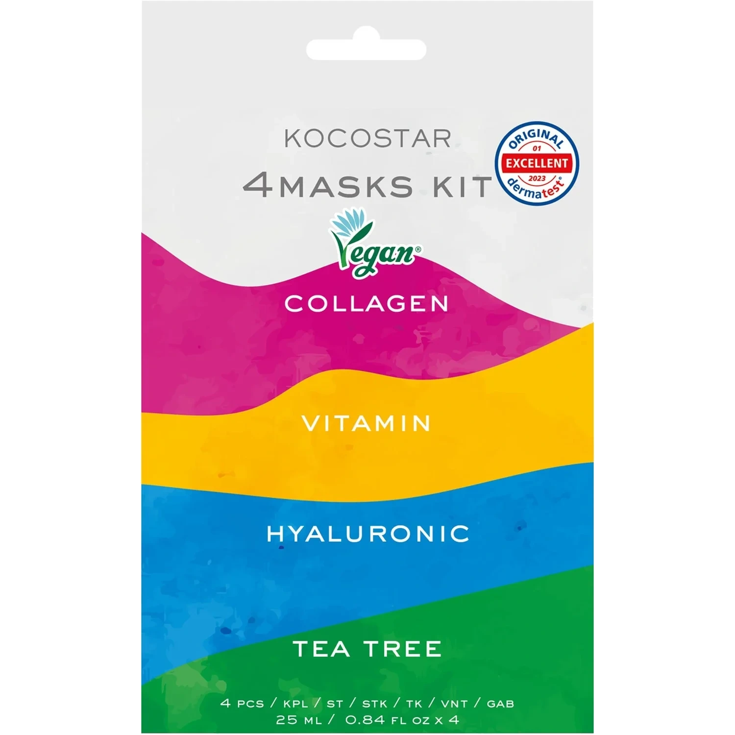Kocostar 4 Masks Kit
