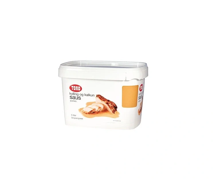 Kylling og kalkunsaus pastøs 5l   0,70kg