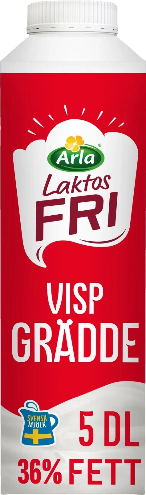 Laktosfri vispgrädde 36%