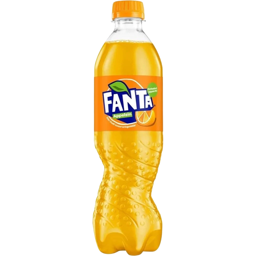 Fanta Appelsin 0,5l 24stk