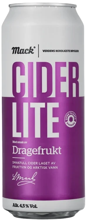 Mack Cider Lite Dragefrukt 0.50l bx