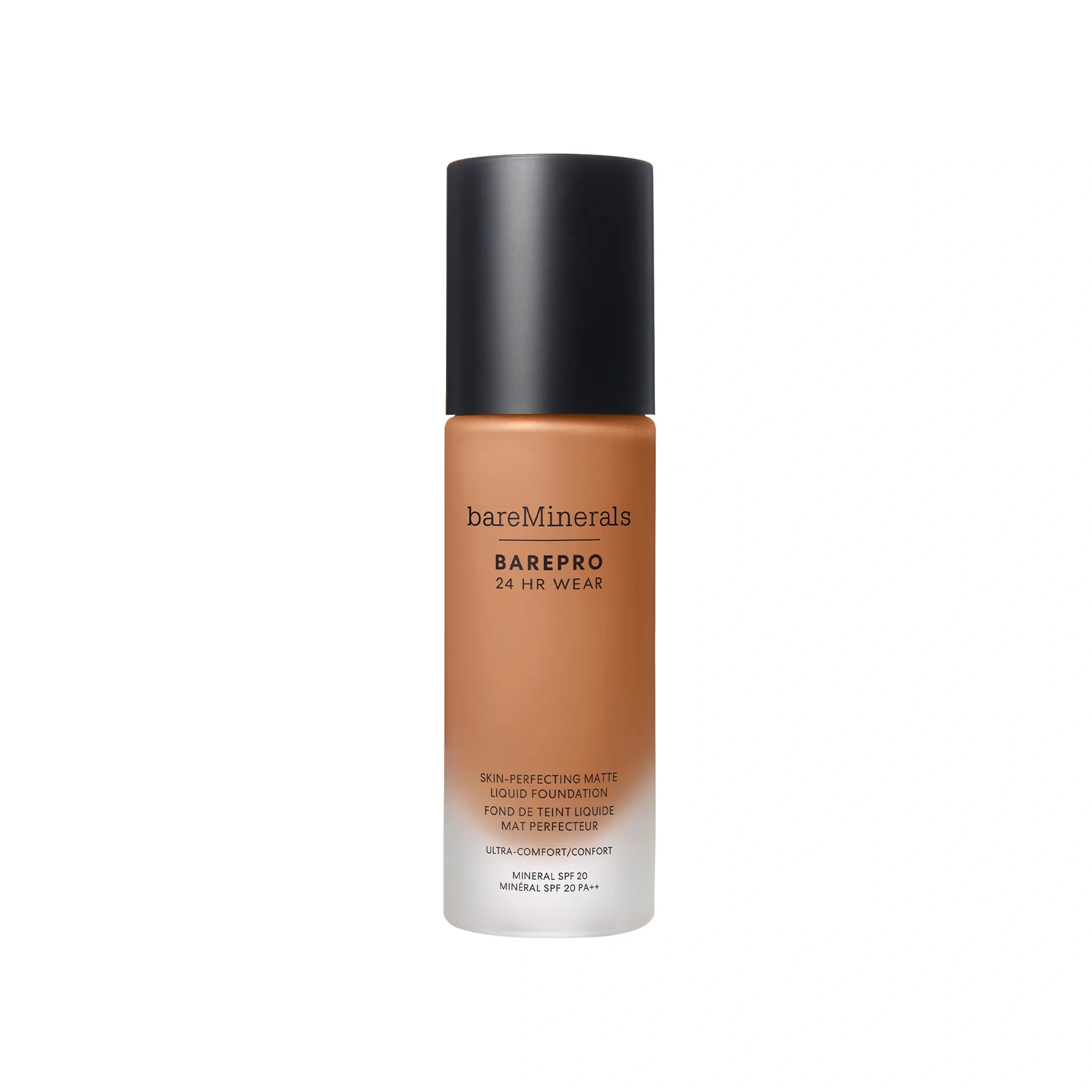 bareMinerals BAREPRO 24HR Skin-Perfecting Matte Liquid Foundation SPF 20 Medium Deep 46 Cool