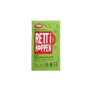 Rik grønnsaksuppe med pasta 12stk