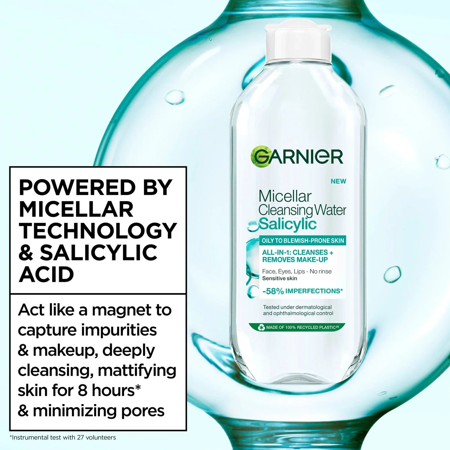 Garnier Micellar Cleansing Water Salicylic 400 MLT