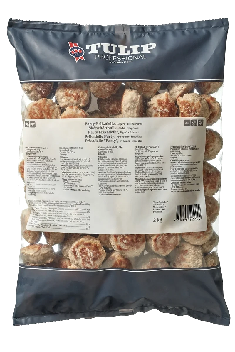Skåneköttbullar, 25 g