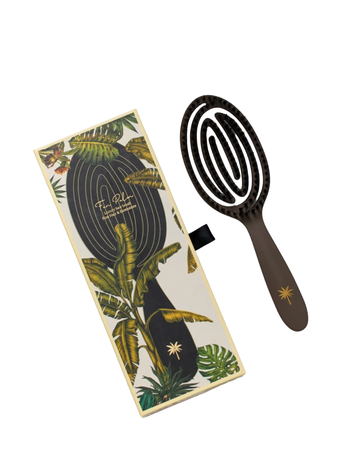 Fan Palm Extension/Fine Hair Brush Large Coco