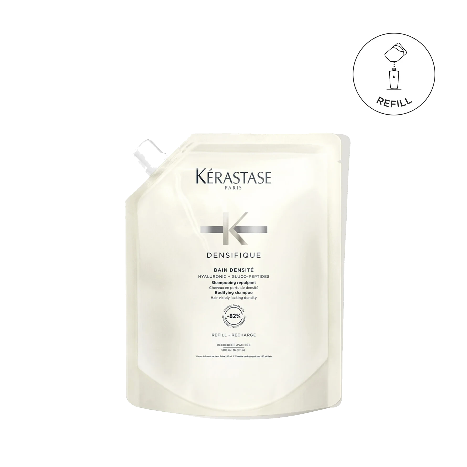 KÉRASTASE Densifique Bain Densité Shampoo 500 ml, Refill