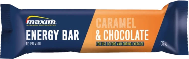 Maxim Energybar Karamel&Sjokolate 55g