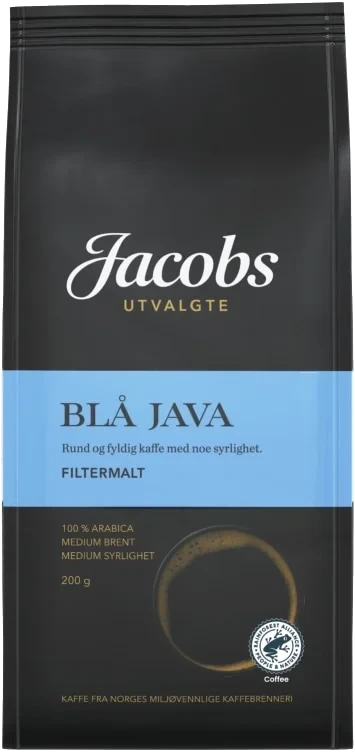 Blå Java Filtermalt 200g Jacobs Utvalgte