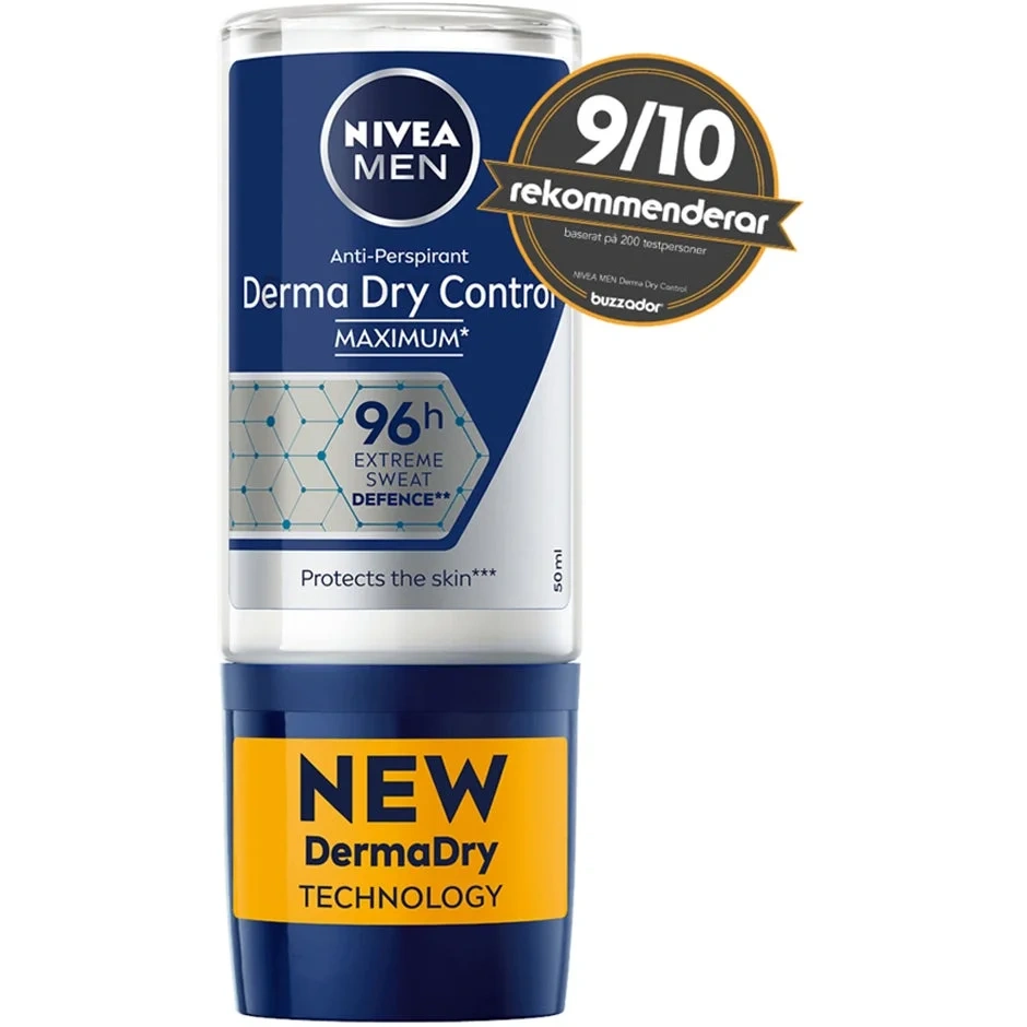 Nivea Men Deoodorant Roll-on Derma Dry, 50ml