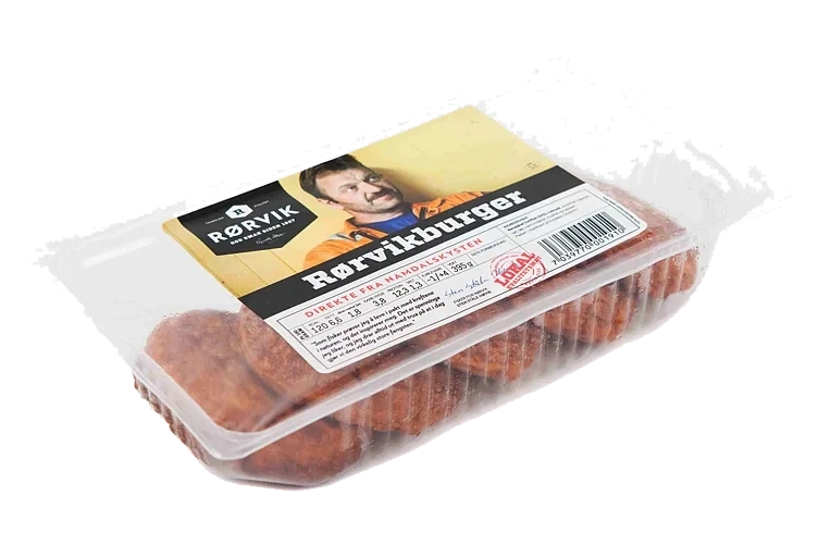 Rørvikburger frys 3,5kg
