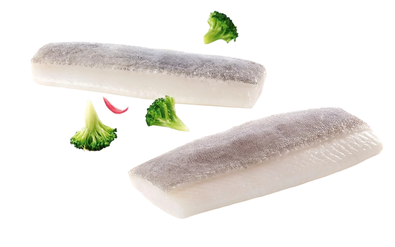 Hellefisk Loin m. Skinn 140-170g, 3kg