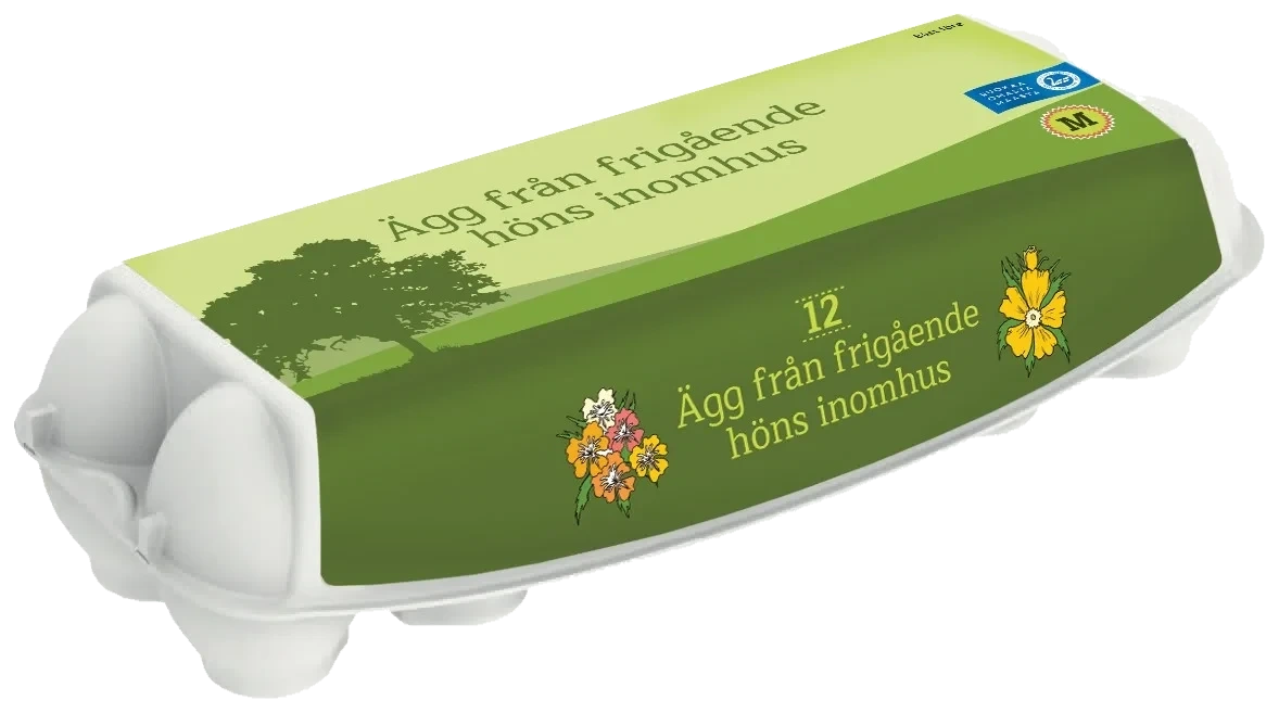 Ägg frig 12 M FI