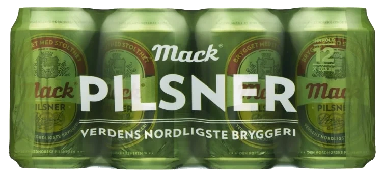 Mack Pilsner 0,33lx12 boks